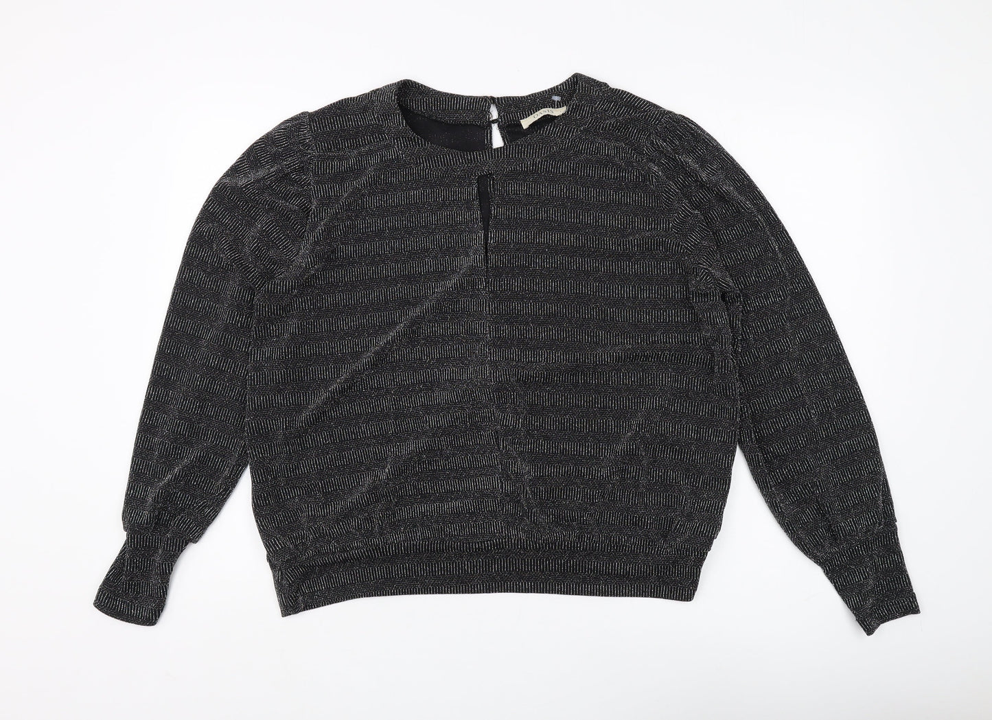 Oasis Women's Black Pullover Jumper - L