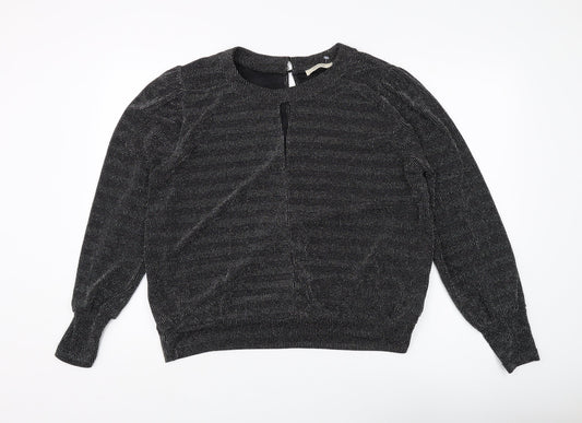 Oasis Women's Black Pullover Jumper - L