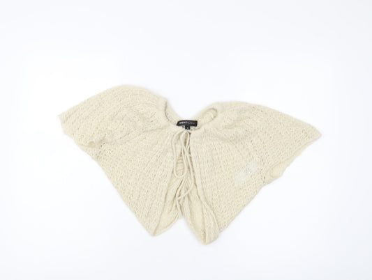 Great Plains Women's Beige Knit Cape - Medium, Casual