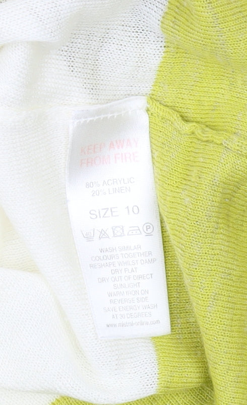 Mistral Women's Ivory Pullover Jumper Size 10