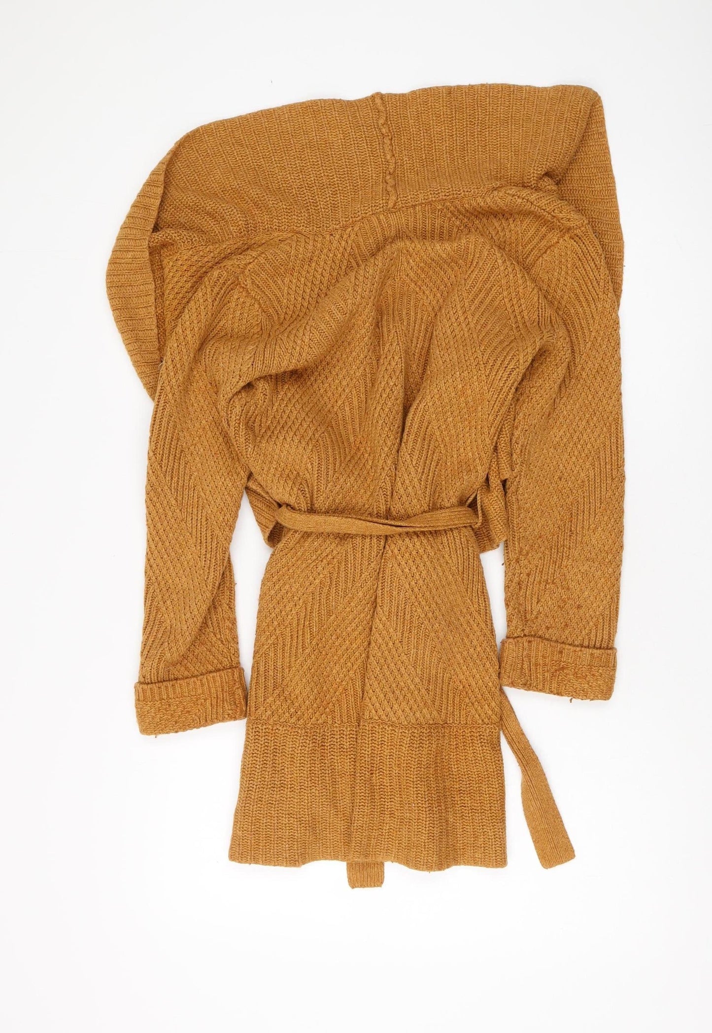 Monsoon Women's Brown Wrap Knit Jumper, Size S
