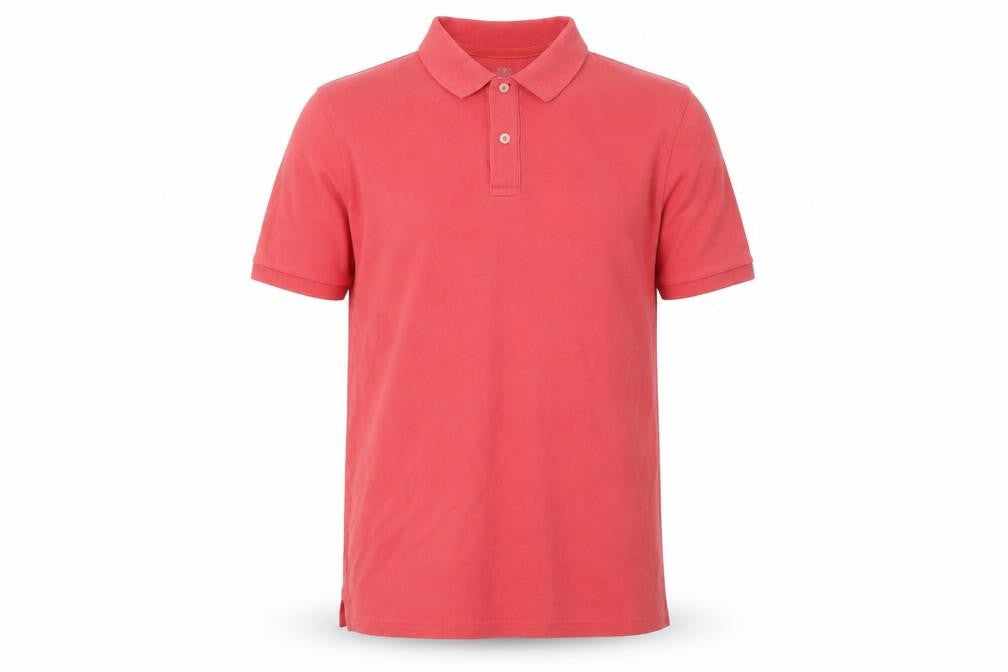 Marks & Spencer Men's Pink Medium Polo Short Sleeve
