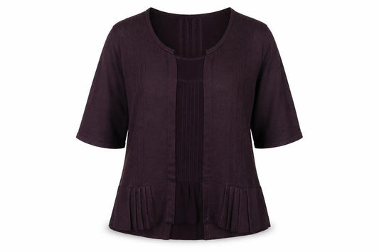 Marks & Spencer Women's Purple Cardigan Size 12
