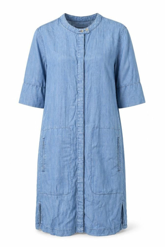 Warehouse Women's Blue Shirt Dress Size 10