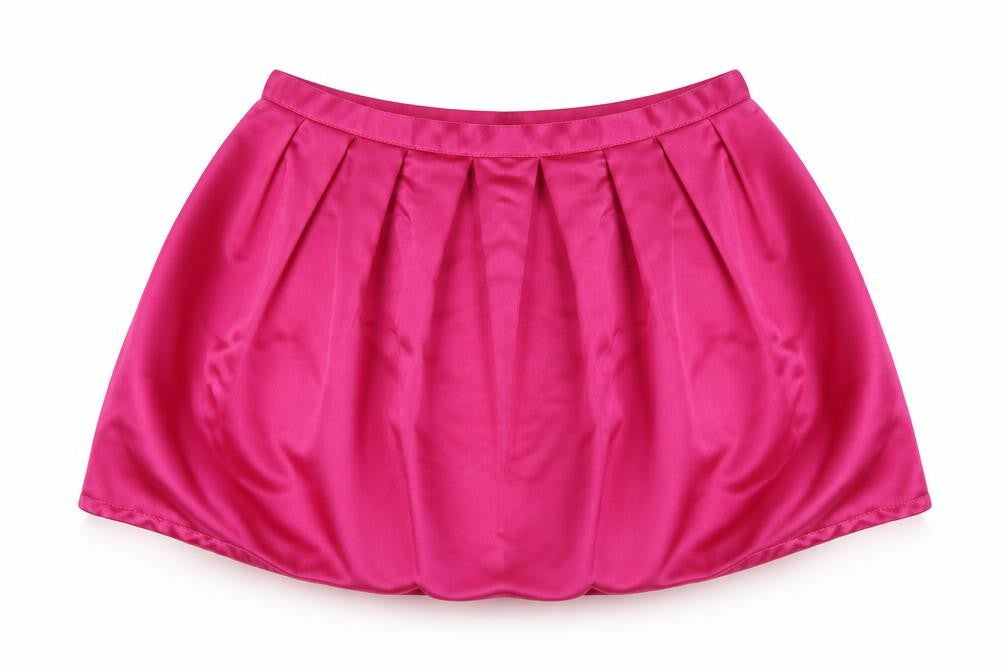 Topshop Women's Pink Skirt, Size 8, Polyester