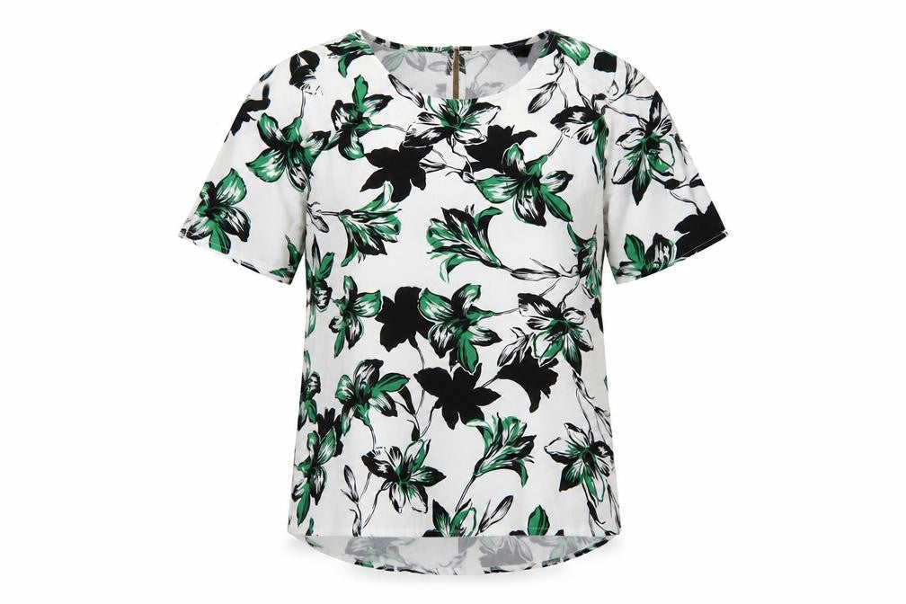 Dorothy Perkins Women's Floral Blouse 8 Multicoloured