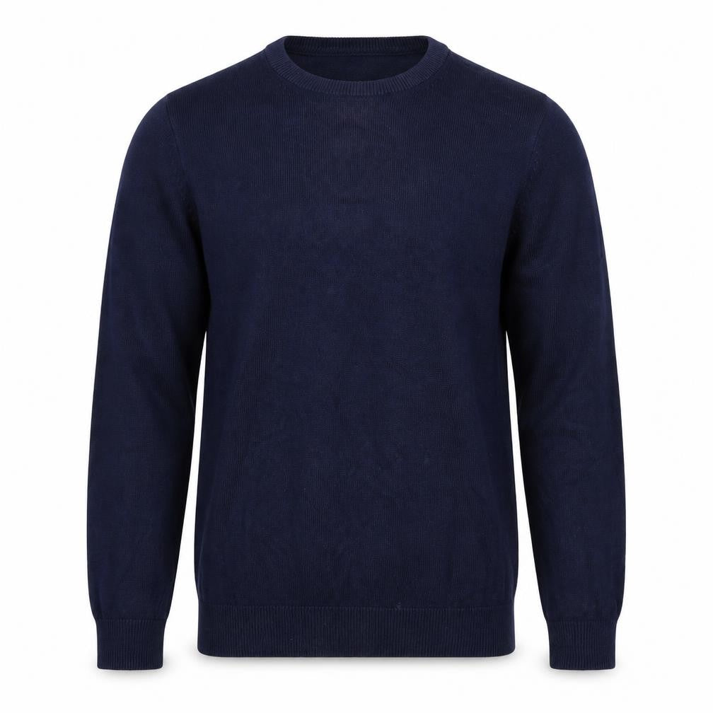 Marks & Spencer Men's Blue Cotton Pullover Jumper S