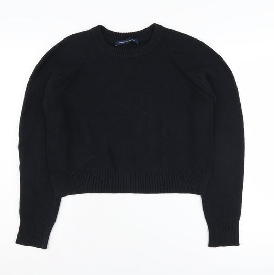 French Connection Women's Black Pullover Jumper Small