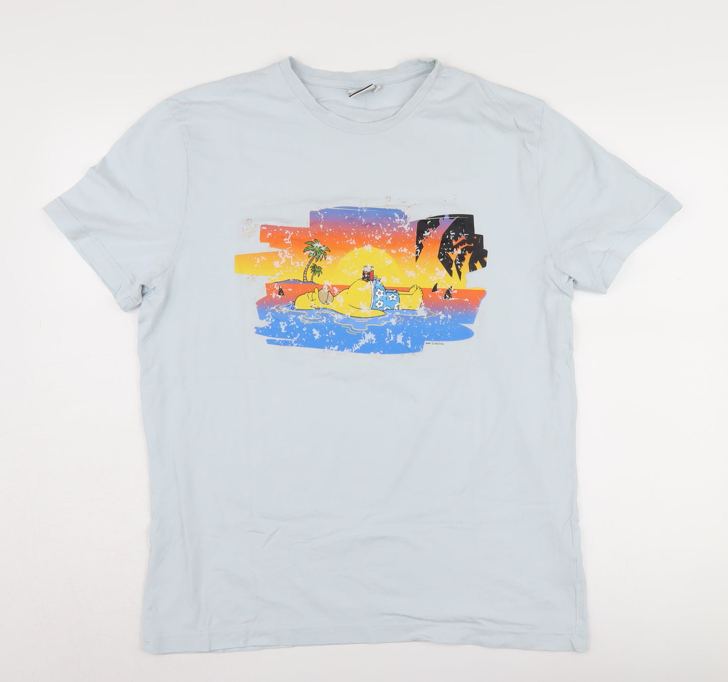 The Simpsons Clothing Bundle - 5 Pack Preloved Mens T-Shirts
