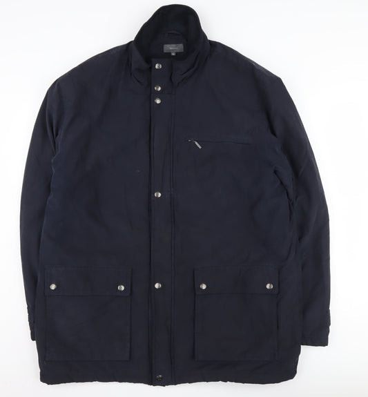 Tex Man Men's Black XL Puffer Jacket Casual Winter