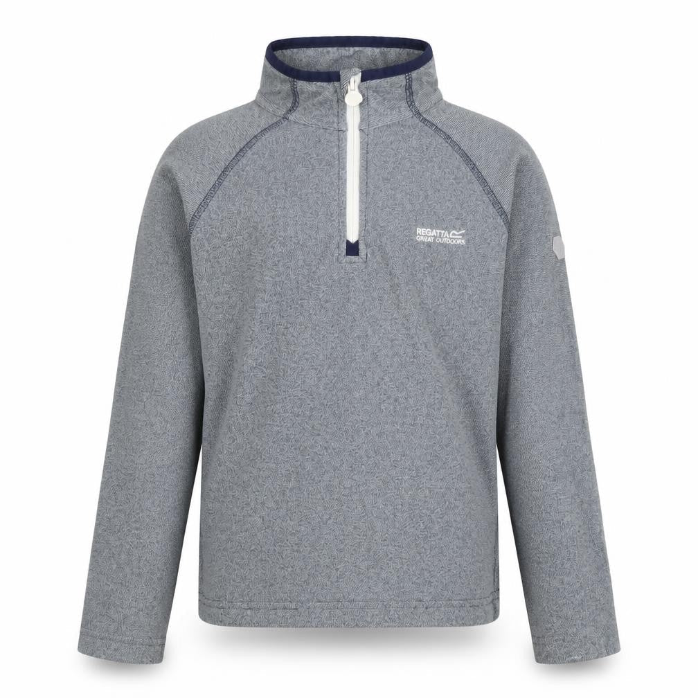 Regatta Boys Grey 1/2 Zip Sweatshirt Size 10 Years
