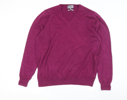 Marks and Spencer Men's Red Pullover Jumper M