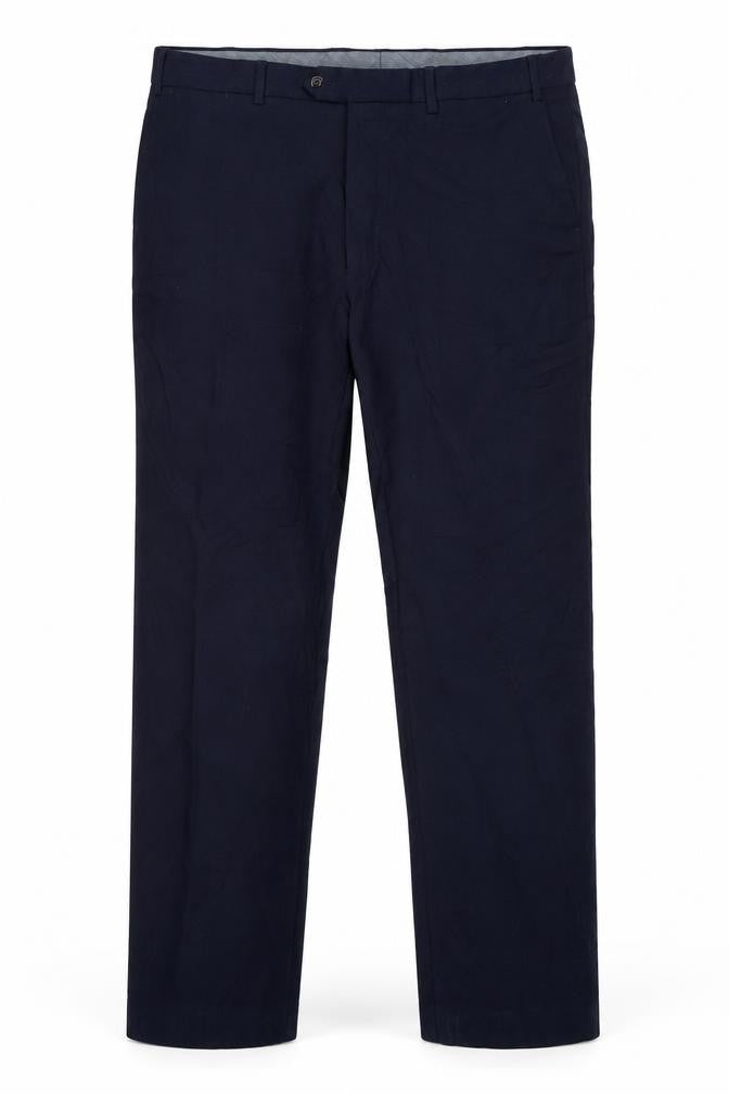 Marks & Spencer Men's Blue Wool Dress Pants