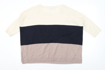 Great Plains Women's Multicoloured Striped Pullover M