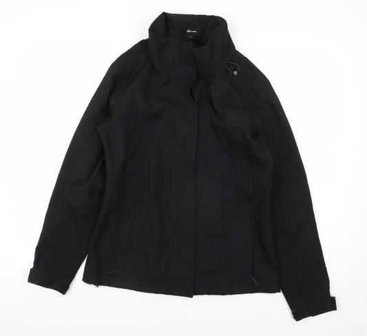 Crane Women's Black Basic Jacket - Size S, Regular Fit