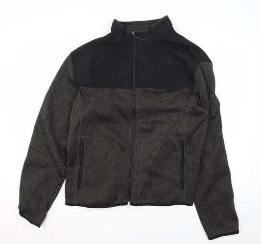 Headland Men's Black Medium Polyester Basic Jacket