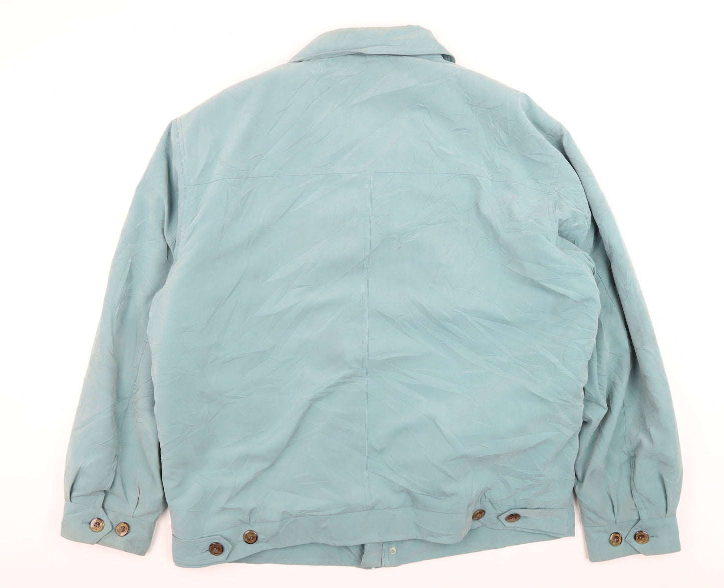 Greenwoods Blue Relaxed Fit Jacket L, Casual Unisex