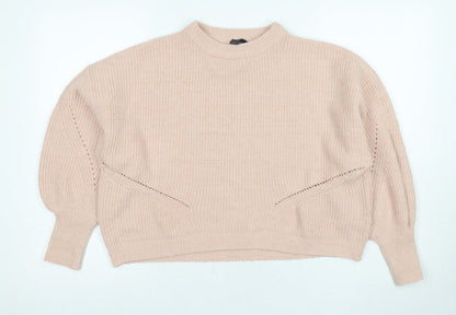 Additional front view of Nobody's Child Women's Pink jumper S