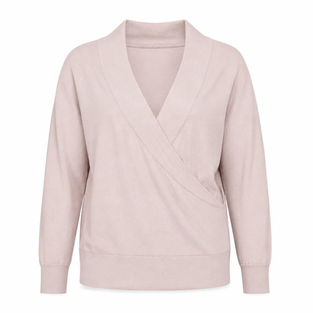White Label Women's Pink Wrap Jumper, Size 10
