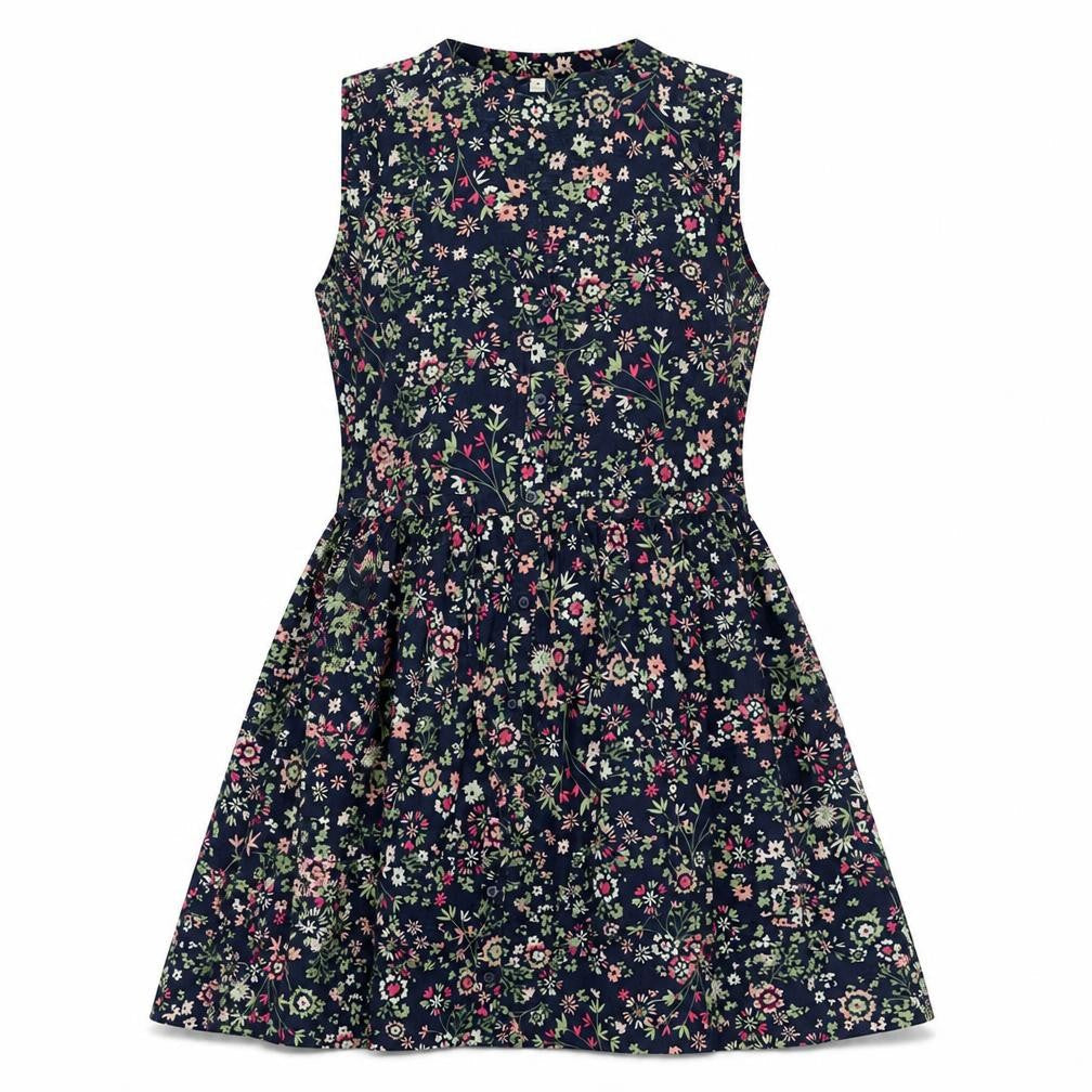 Gap Women's Multicoloured A-Line Floral Dress M
