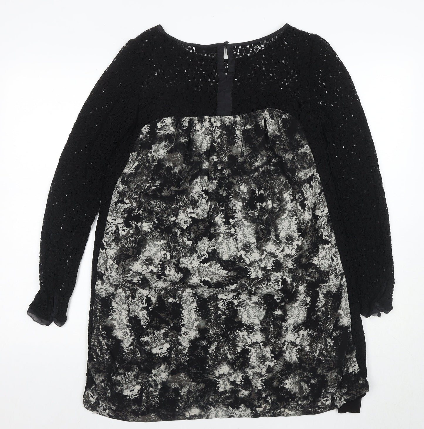 Mint Velvet Women's Black Shift Dress Size 12
