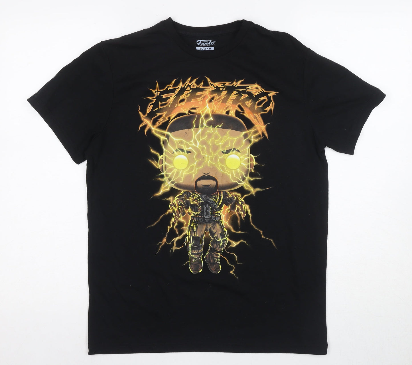Funko Men's Spider-Man Black M T-Shirt, Graphic Print