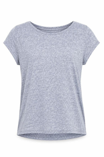 Front view of French Connection Grey Short Sleeve Men's T-Shirt S