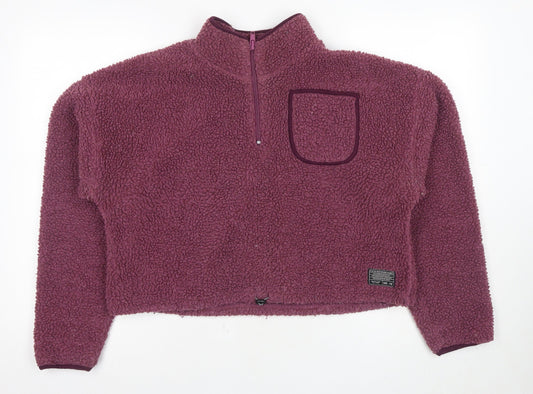 Urban Outfitters Women’s Purple Fleece Pullover M
