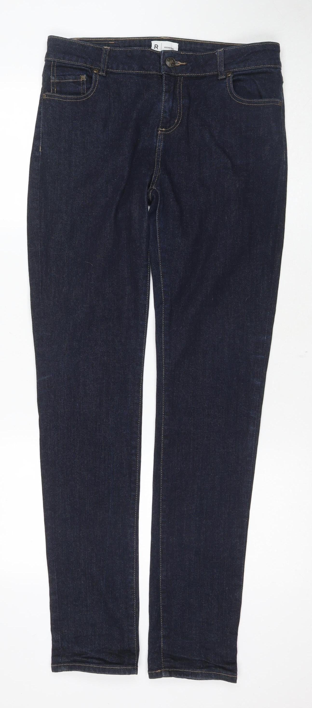 La Redoute Women's Black Skinny Jeans Size 12, Stretch