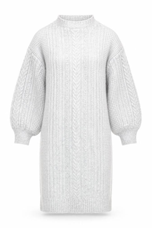 River Island Women's Grey Jumper Dress M