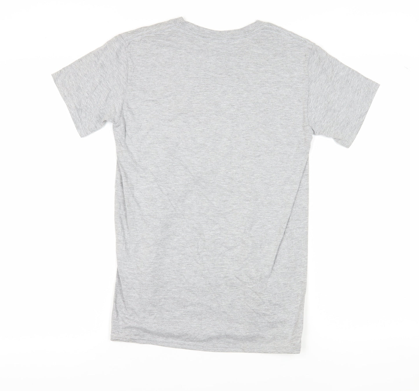Gildan Unisex Grey T-Shirt, London Theme, Size S