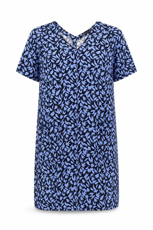 Marks & Spencer Women's Blue Floral Shirt Dress
