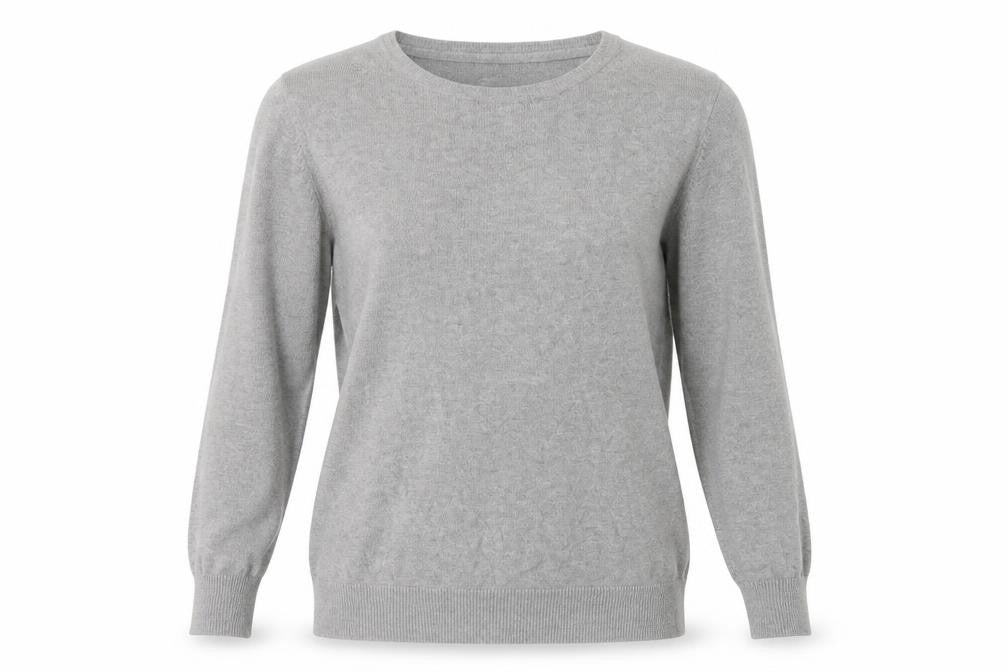 Paul James Women's Grey Pullover Jumper, M, Crew Neck