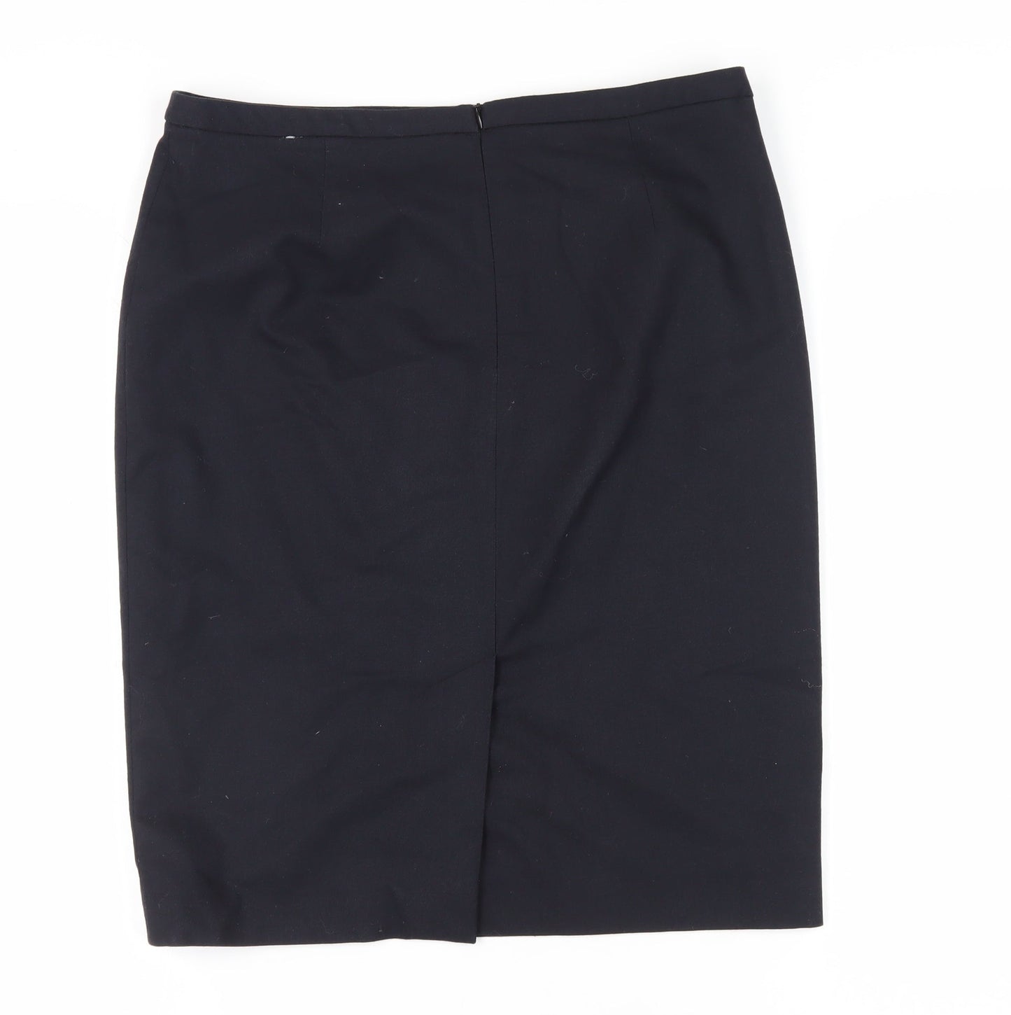 Daniel Hechter Women's Black Pencil Skirt Size 12