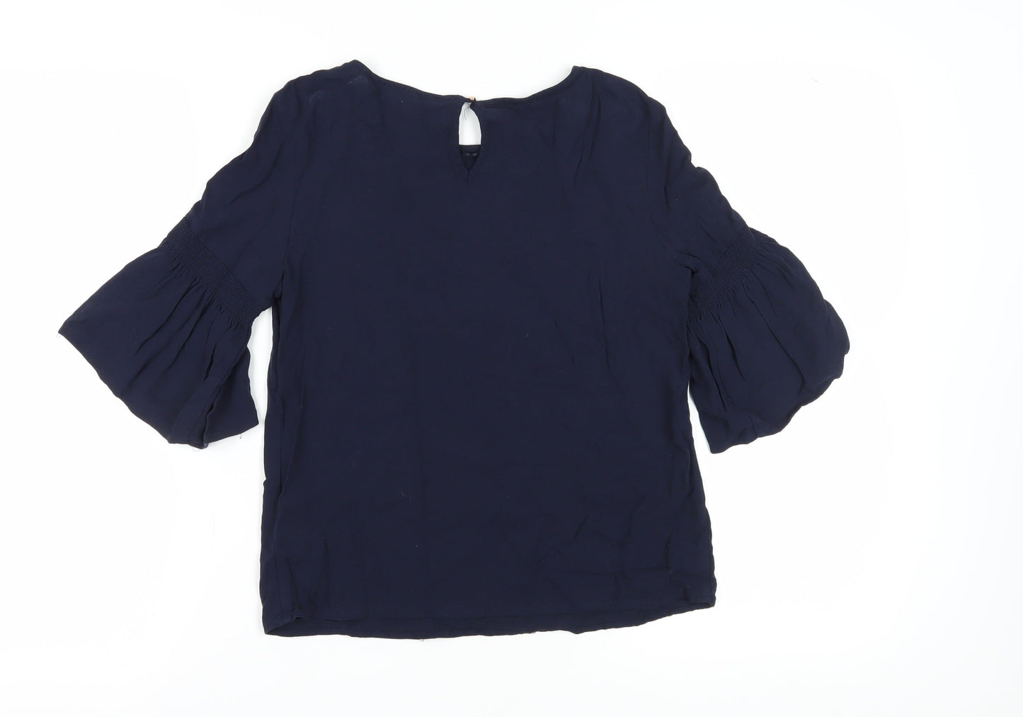 Esprit Women's Blue 3/4 Sleeve Blouse Size 6