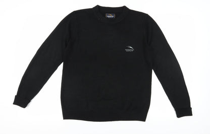 Donnay Men's Black Pullover Jumper S for Golf