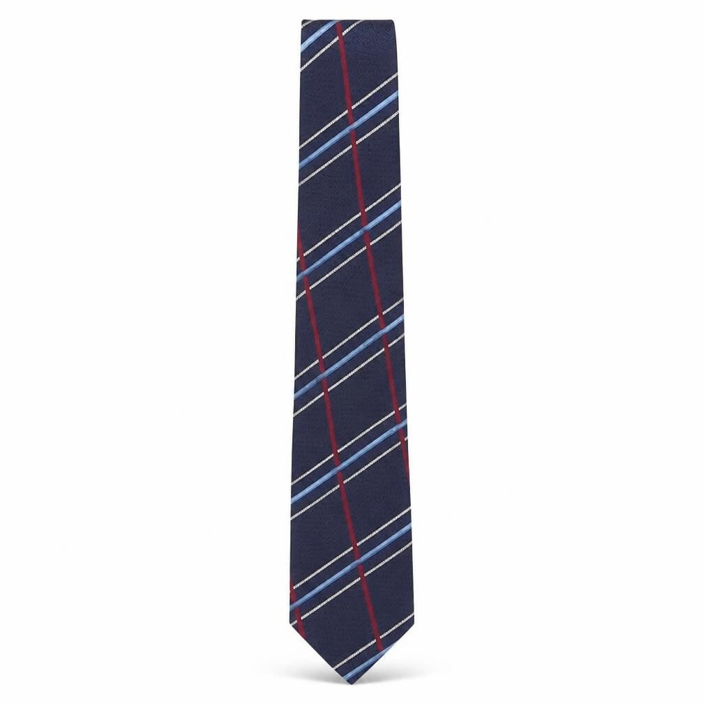Austin Reed Men's Blue Plaid Silk Designer Tie
