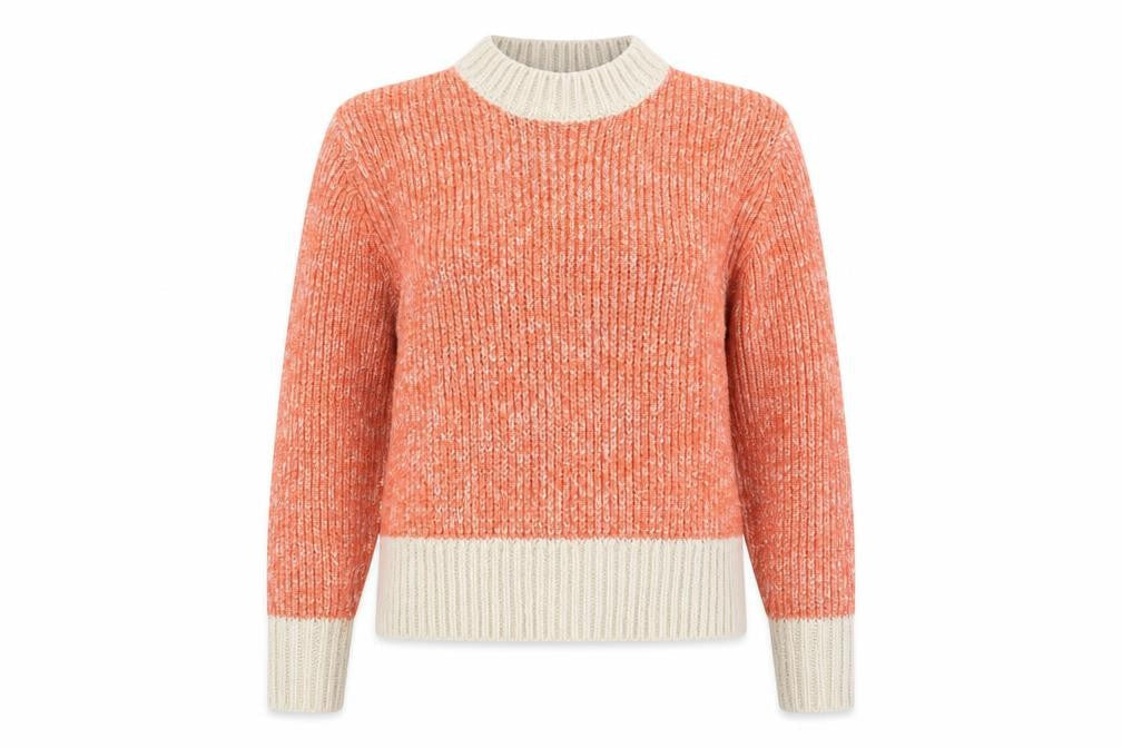 EDC Women's Orange XS Pullover Jumper