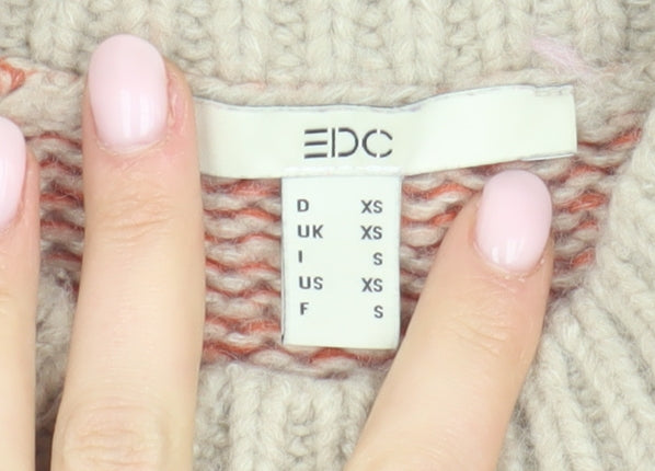 EDC Women's Orange XS Pullover Jumper