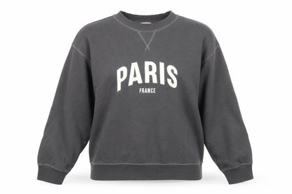 H&M Women's Black M Paris Sweatshirt