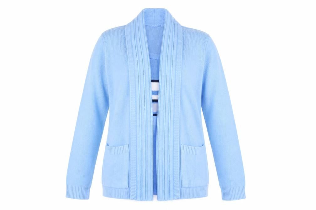 Izzi Clarke Women's Blue Cardigan in Size S
