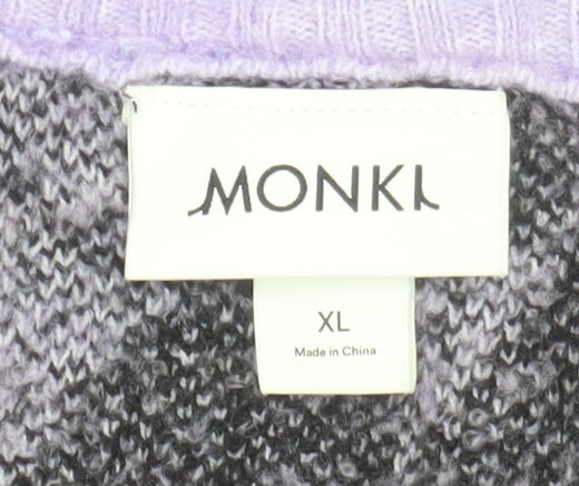 Monki Women's Multicoloured XL Animal Print Vest