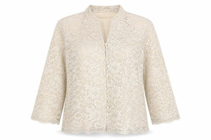 Eastex Women's Beige Lace Blouse Size 10