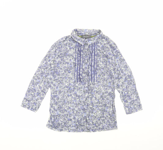 Marks and Spencer Women's Floral Tunic Blouse - Size 8
