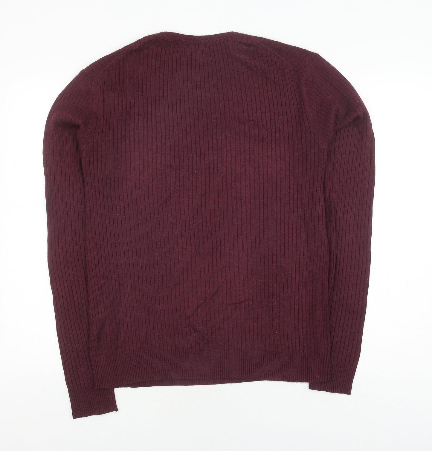 Clayton Men’s Red 2XL Crew Neck Pullover Jumper