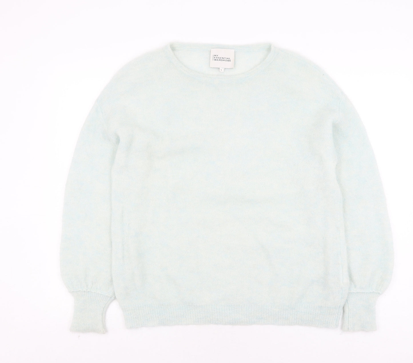 My Essential Wardrobe Women's L White Knit Jumper