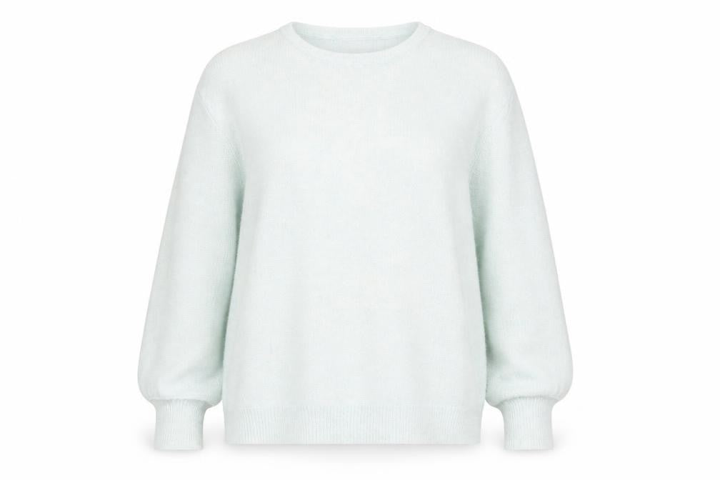 My Essential Wardrobe Women's L White Knit Jumper