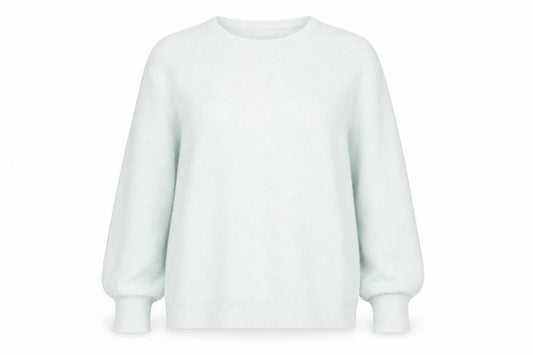 My Essential Wardrobe Women's L White Knit Jumper