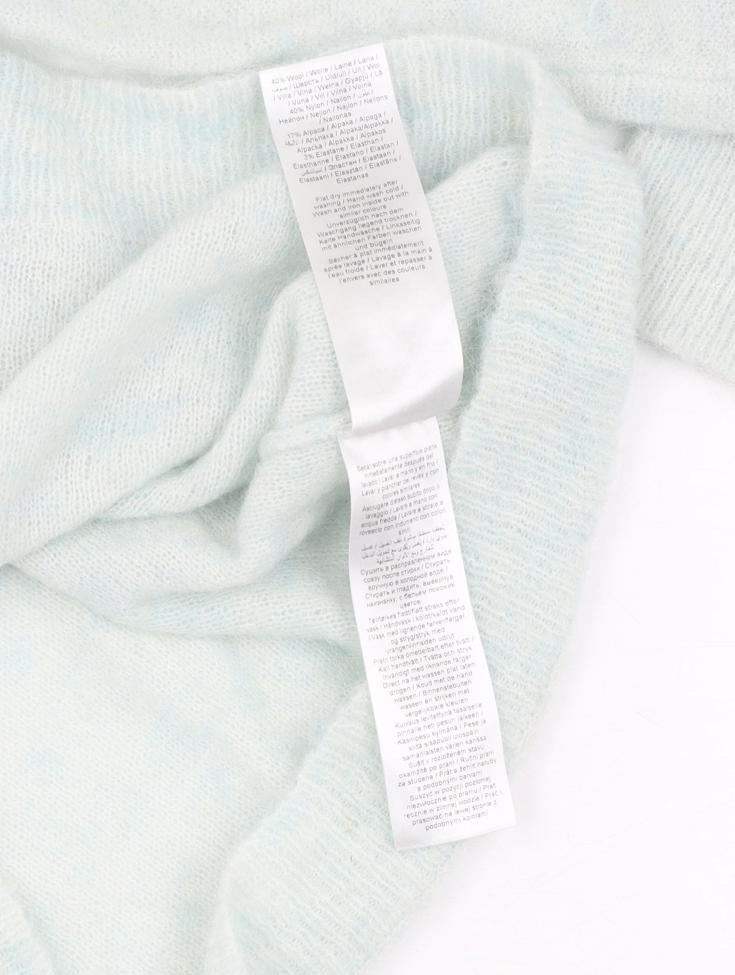 My Essential Wardrobe Women's L White Knit Jumper