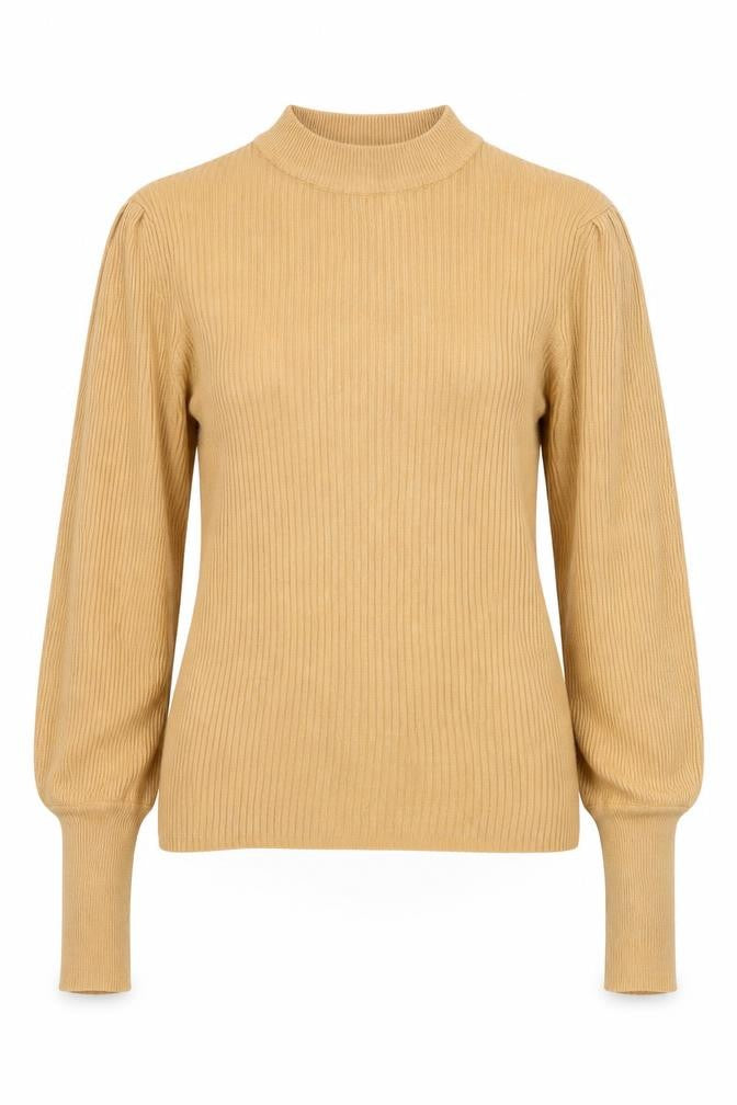 Brave Soul Women's Beige Pullover Jumper L